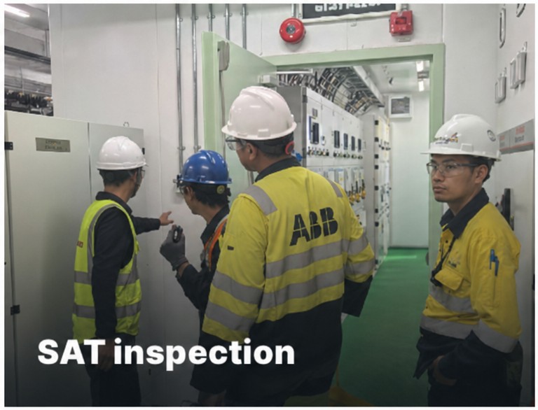 Client inspection during SAT